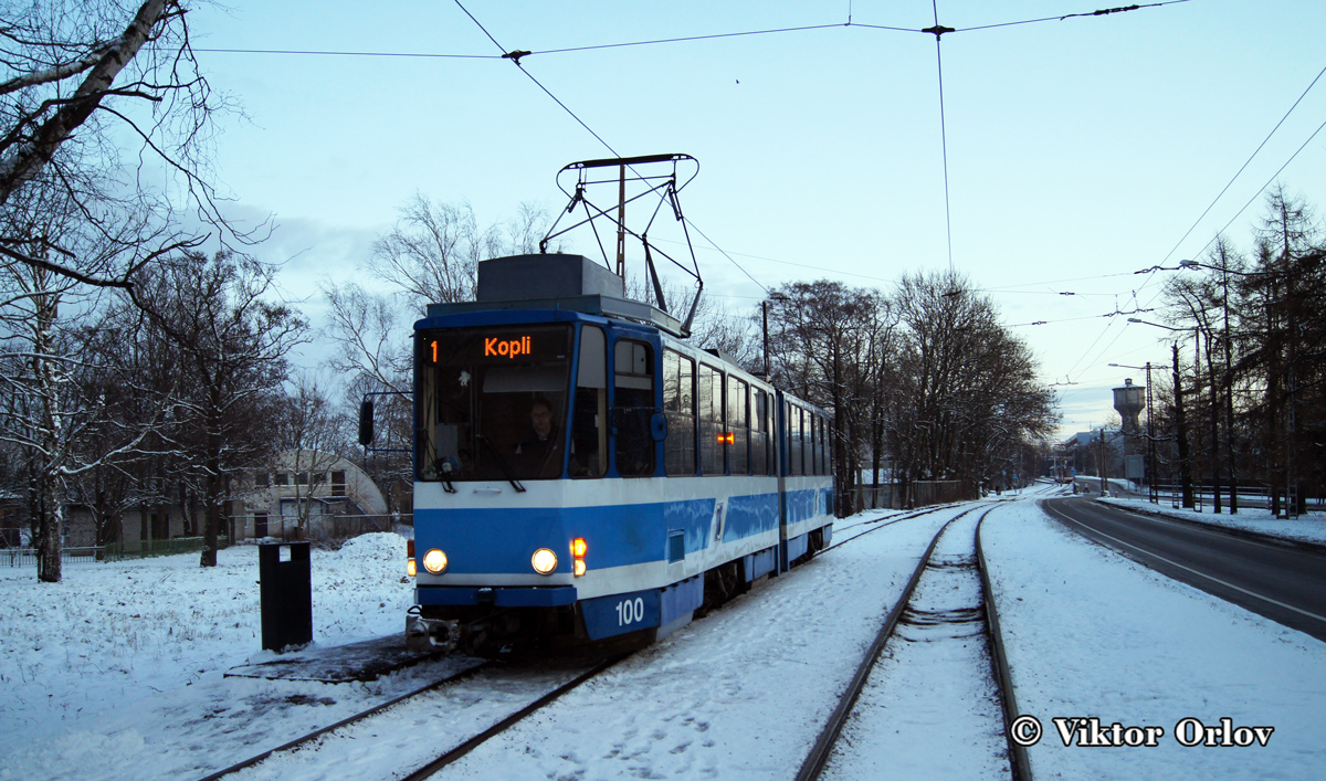 Таллин, Tatra KT4SU № 100