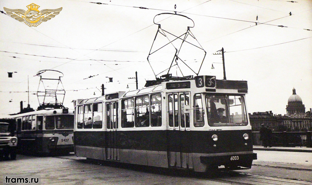 Санкт-Петербург, ЛМ-68 № 6003; Санкт-Петербург — Исторические фотографии трамваев