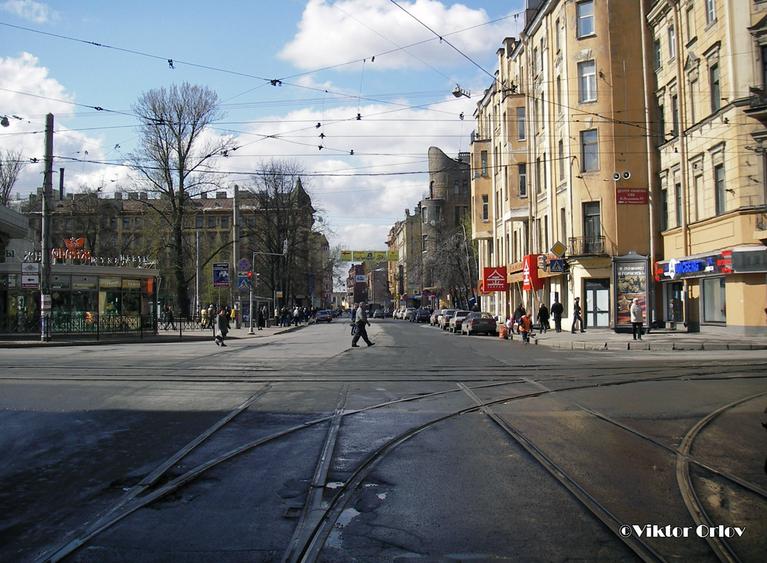 Санкт-Петербург — Закрытые трамвайные линии; Санкт-Петербург — Трамвайные линии