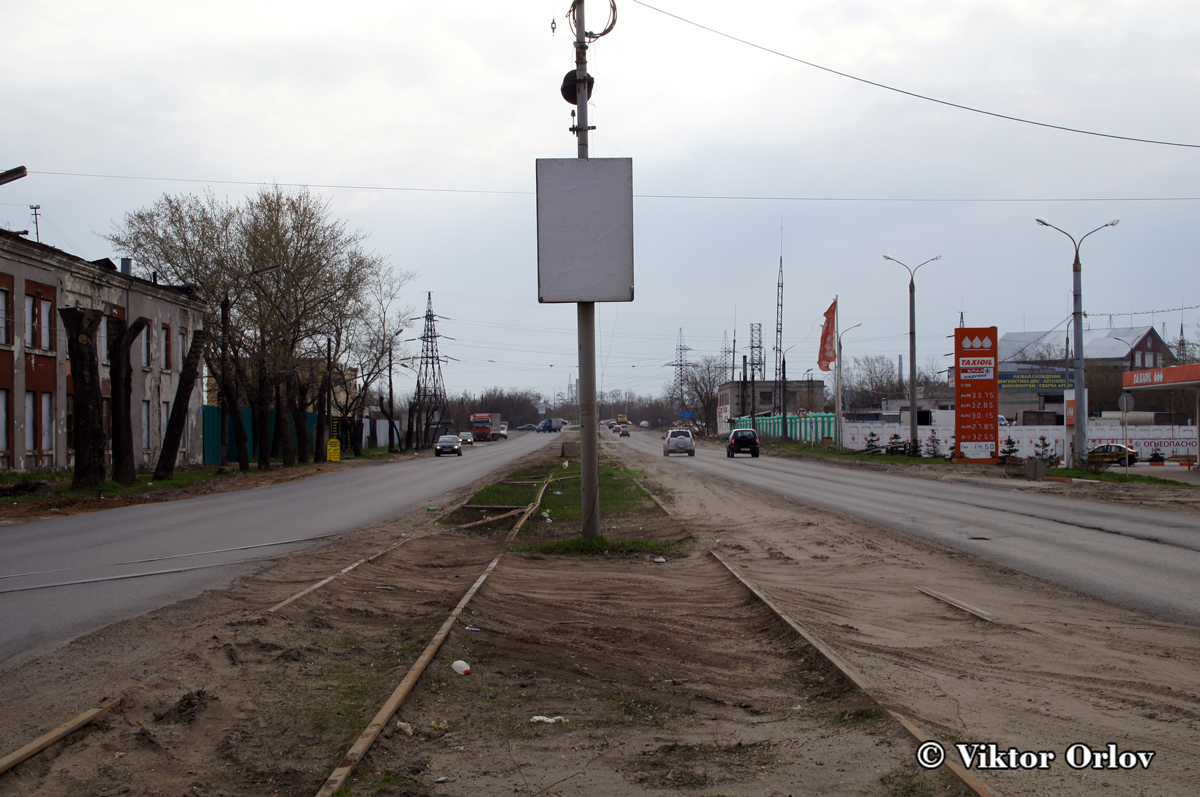 Дзержинск — Закрытые трамвайные линии