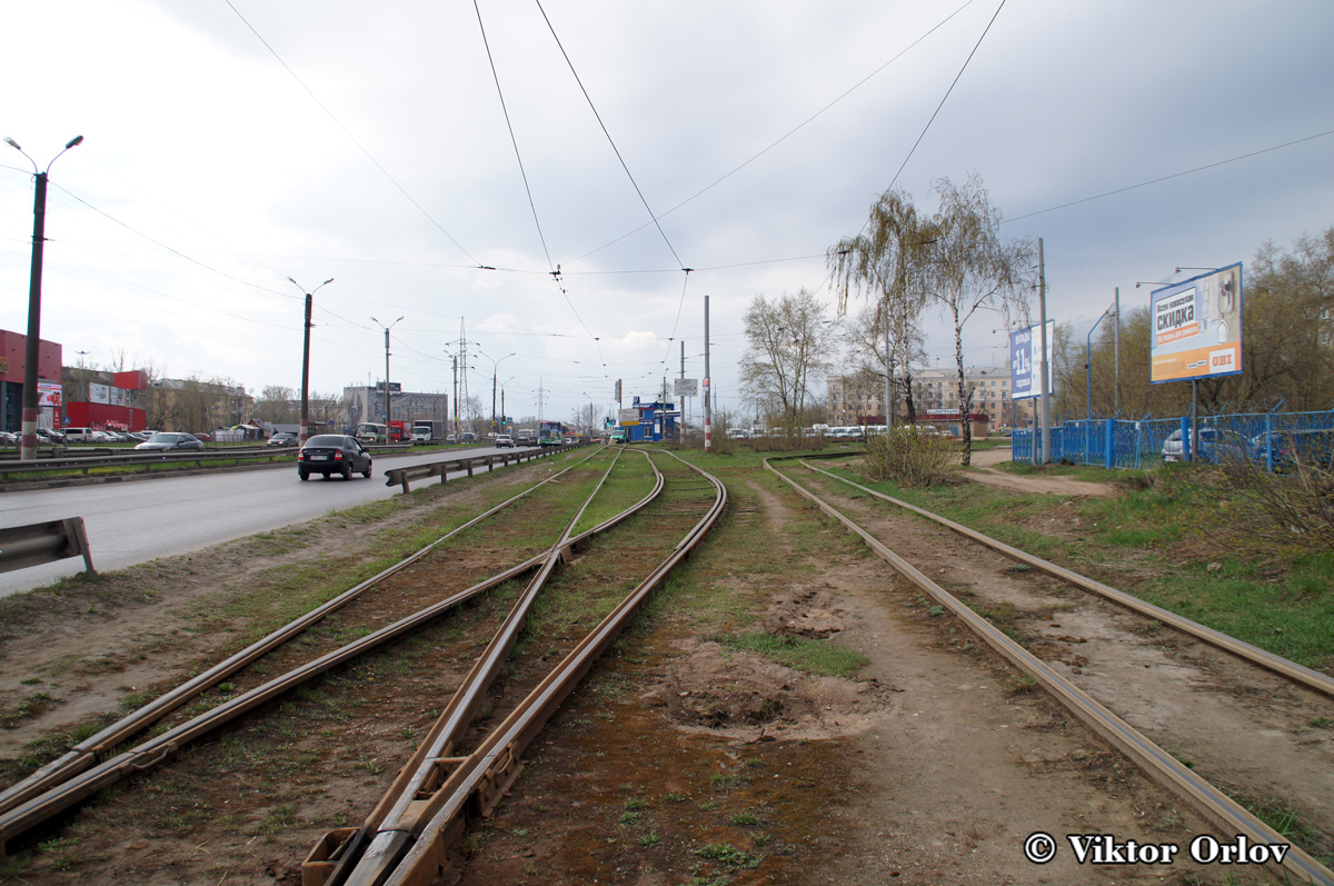 Нижний Новгород — Трамвайные линии и кольца
