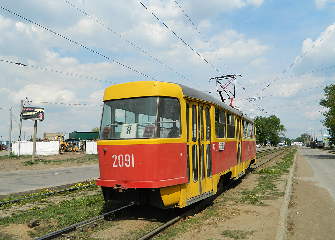 Уфа, Tatra T3D № 2091