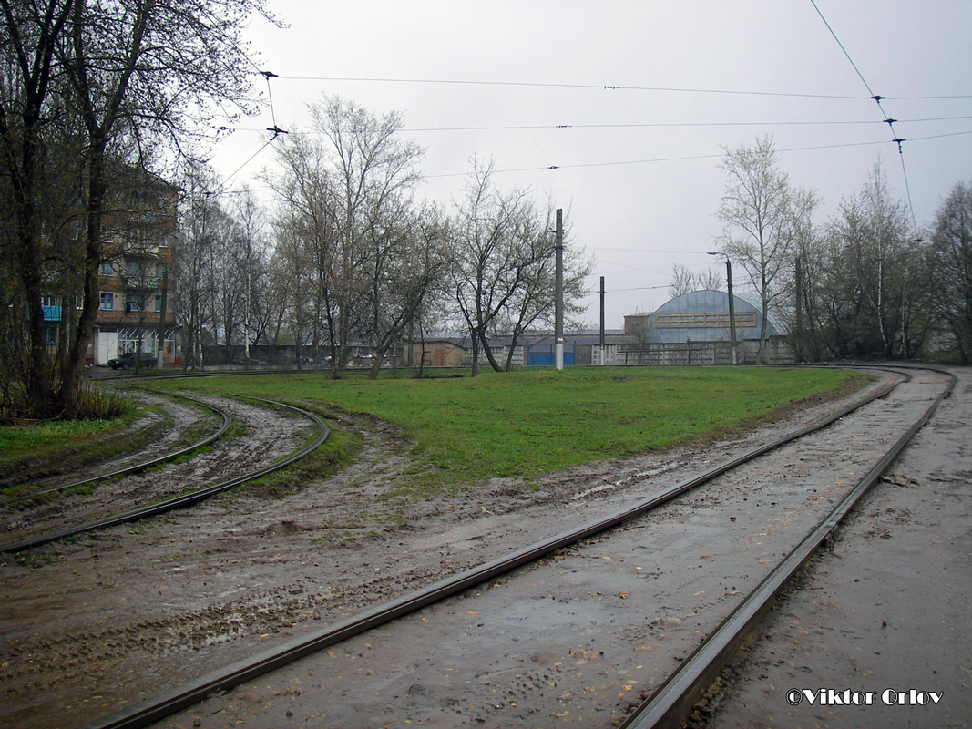 Смоленск — Трамвайные конечные станции