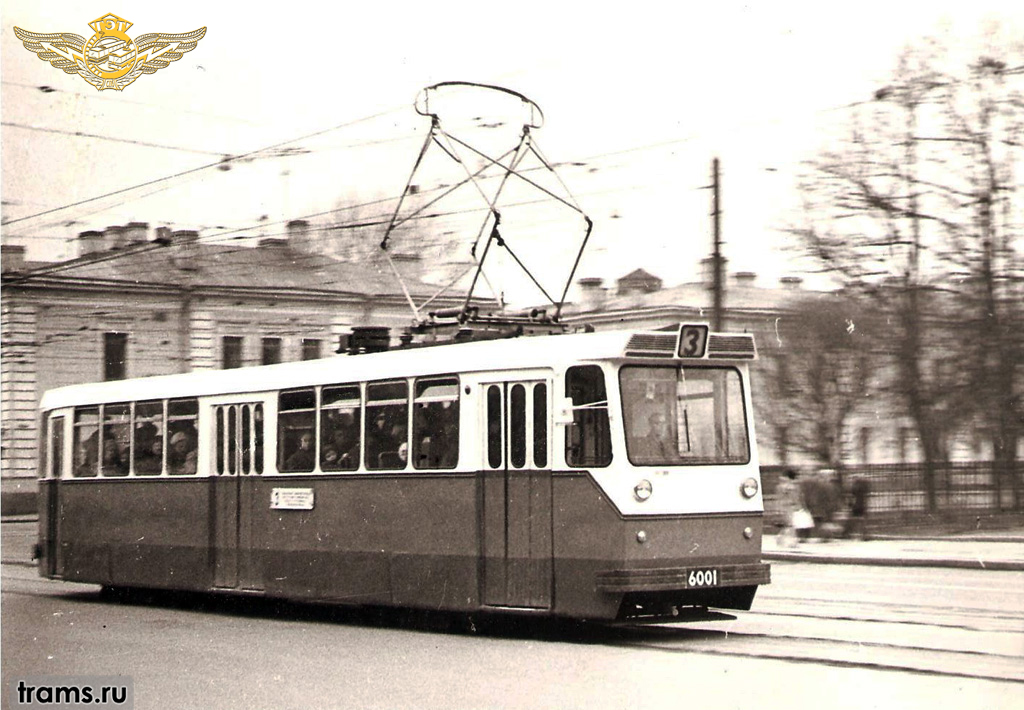 Санкт-Петербург, ЛМ-68 № 6001; Санкт-Петербург — Исторические фотографии трамваев