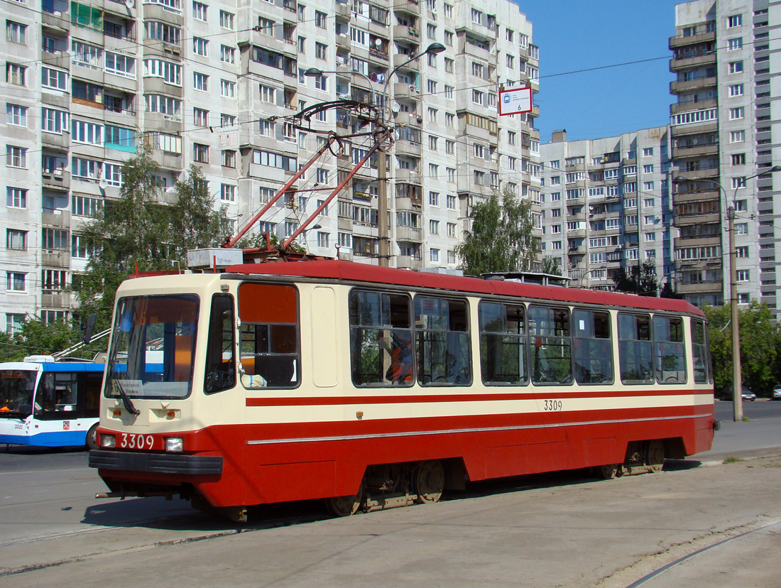 Санкт-Петербург, ЛМ-99АВ / 71-134А № 3309