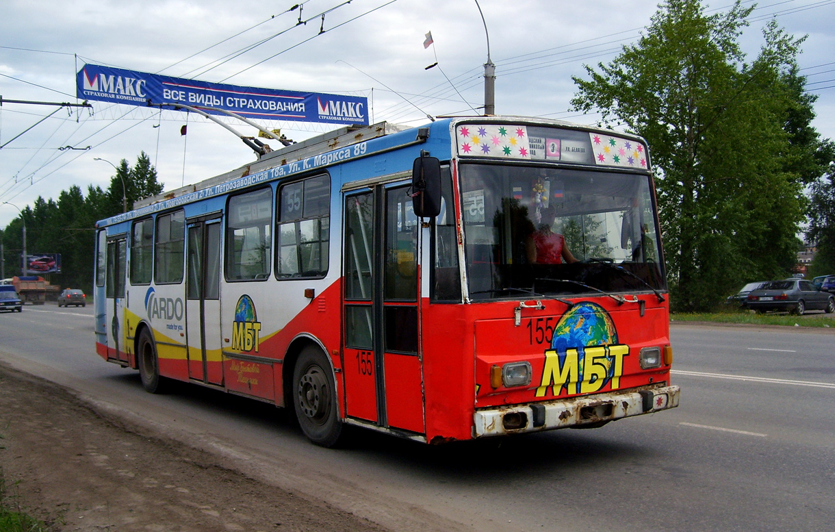 Вологда, Škoda 14TrM № 155