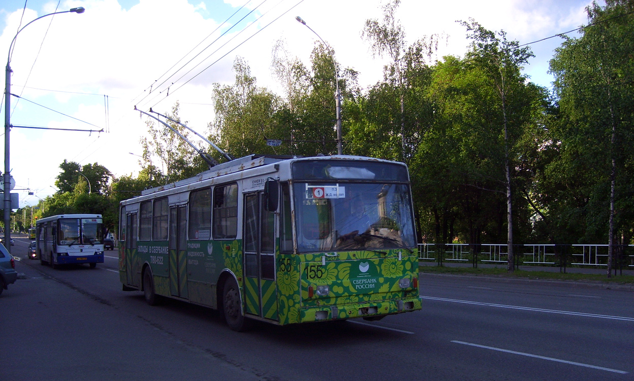Вологда, Škoda 14TrM № 155