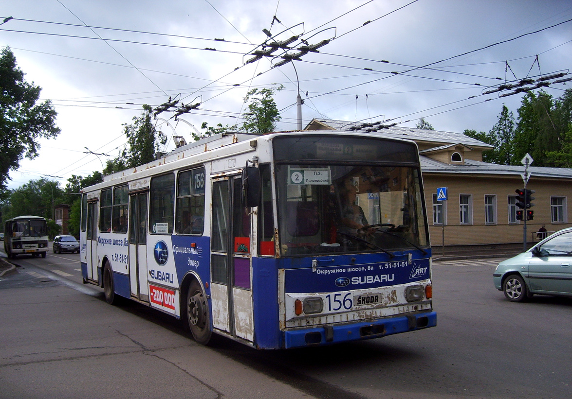 Вологда, Škoda 14TrM № 156
