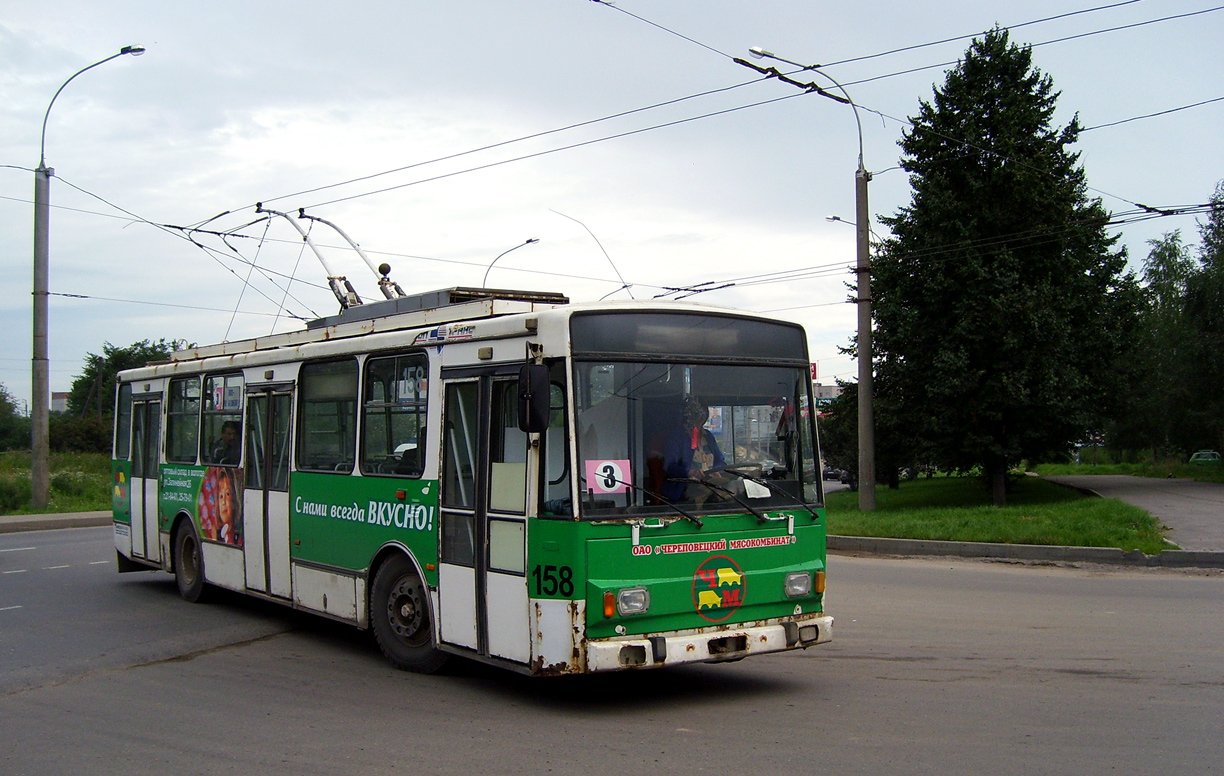 Вологда, Škoda 14TrM № 158