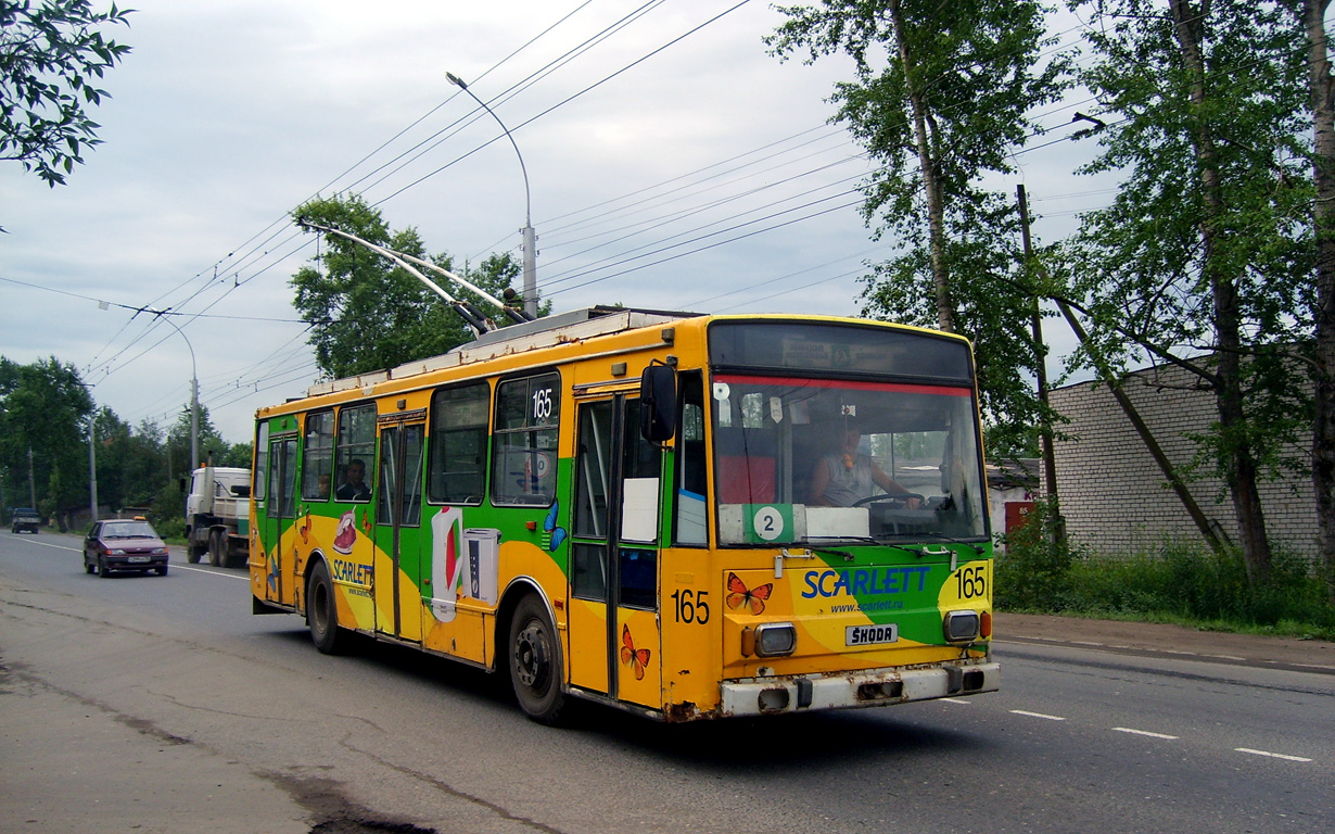 Вологда, Škoda 14TrM № 165
