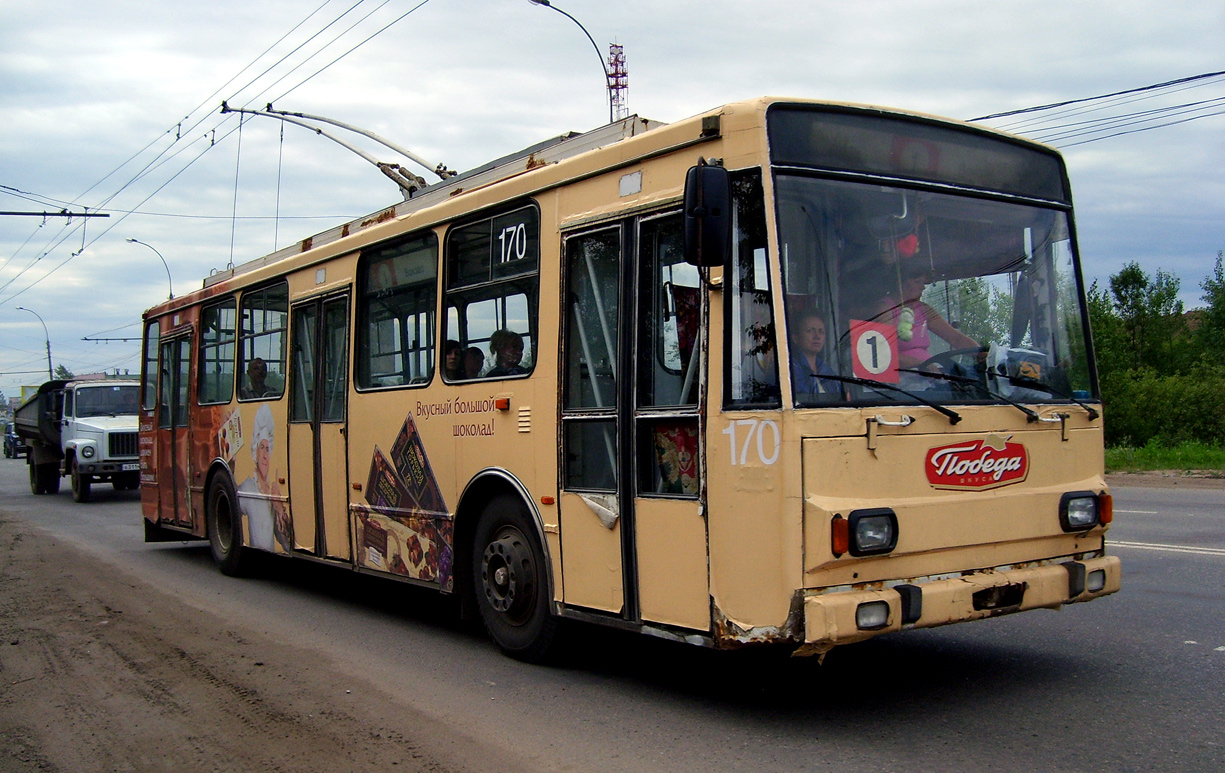 Вологда, Škoda 14TrM № 170