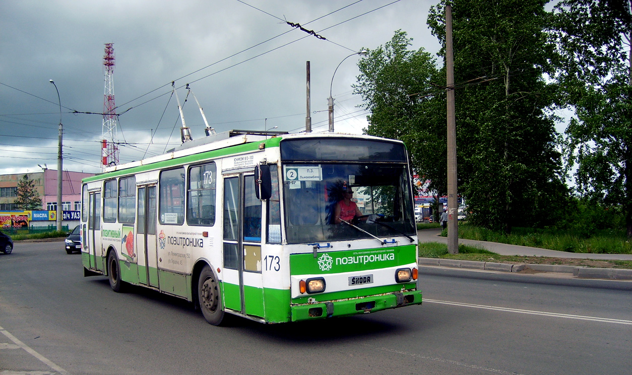 Вологда, Škoda 14TrM № 173