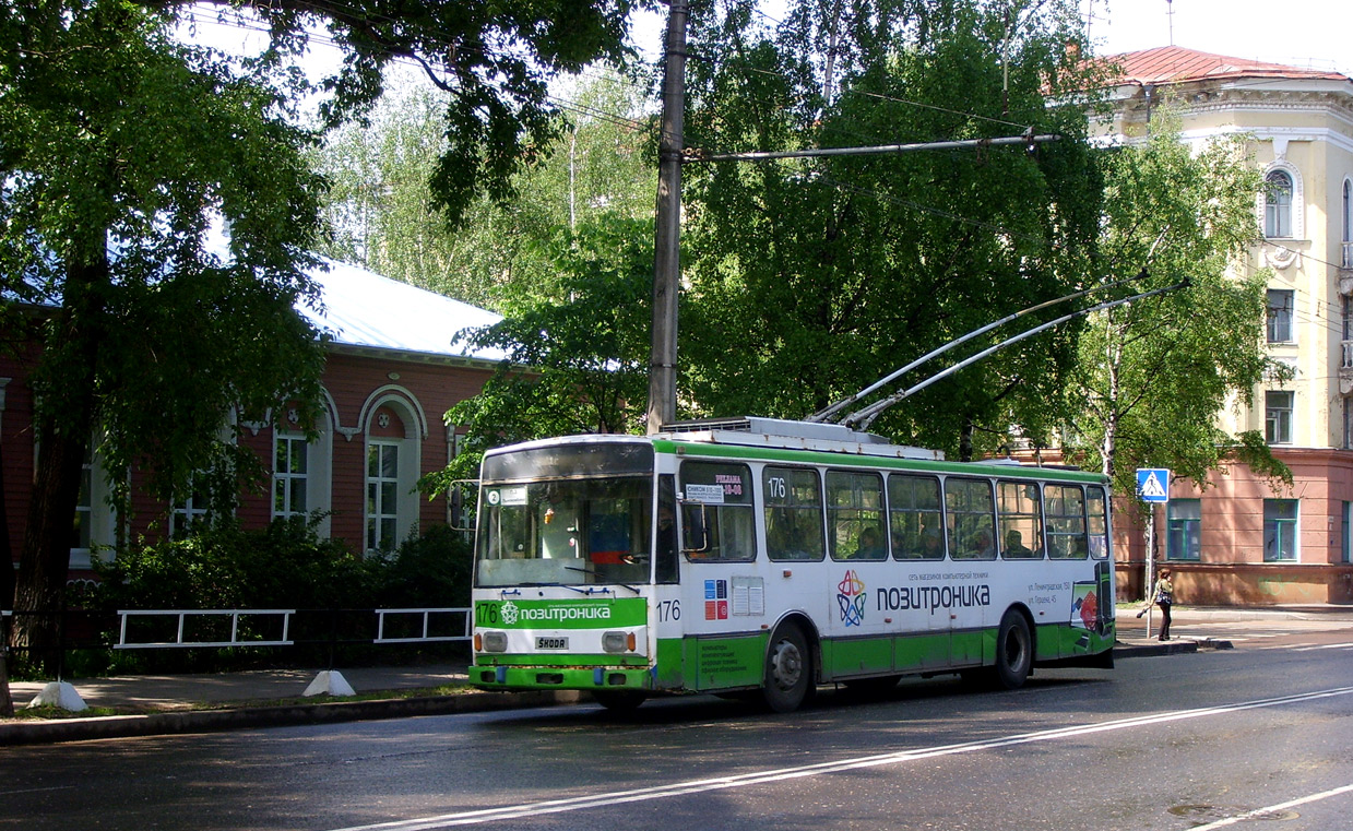 Вологда, Škoda 14TrM № 176