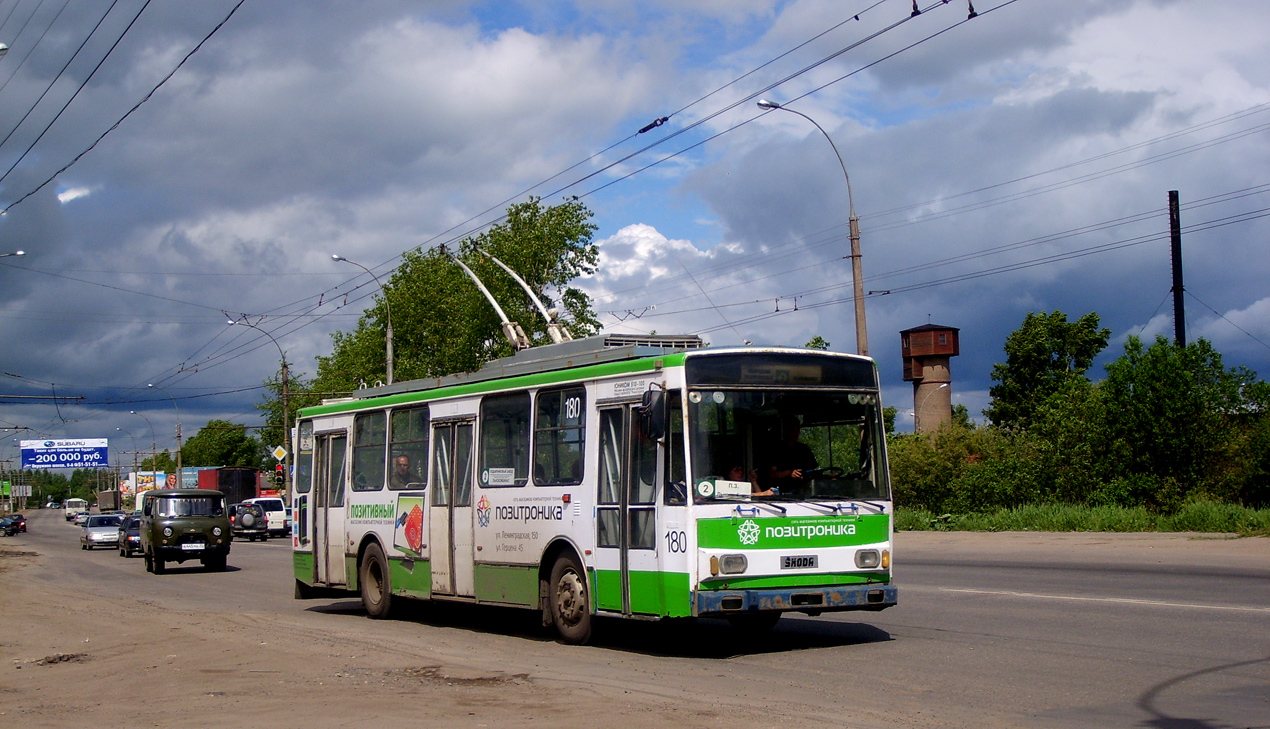 Вологда, Škoda 14TrM № 180