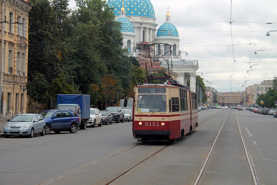 Санкт-Петербург, ЛВС-86К № 8151