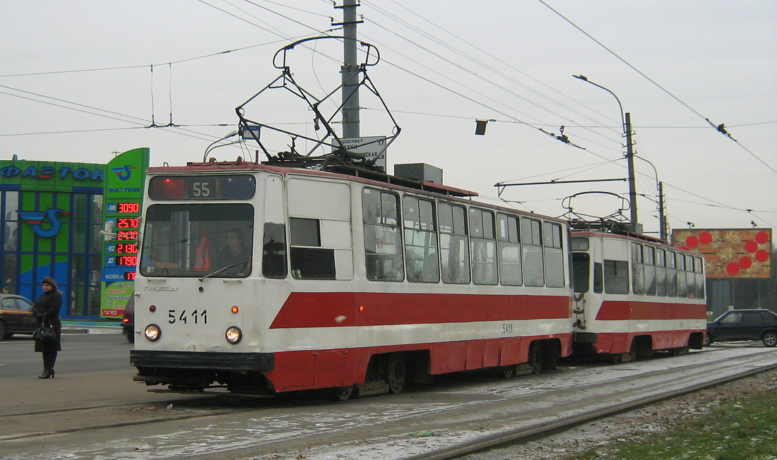 Санкт-Петербург, ЛМ-68М № 5411