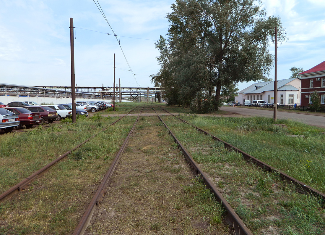 Салават — Законсервированная трамвайная линия на Ново–Салаватскую ТЭЦ