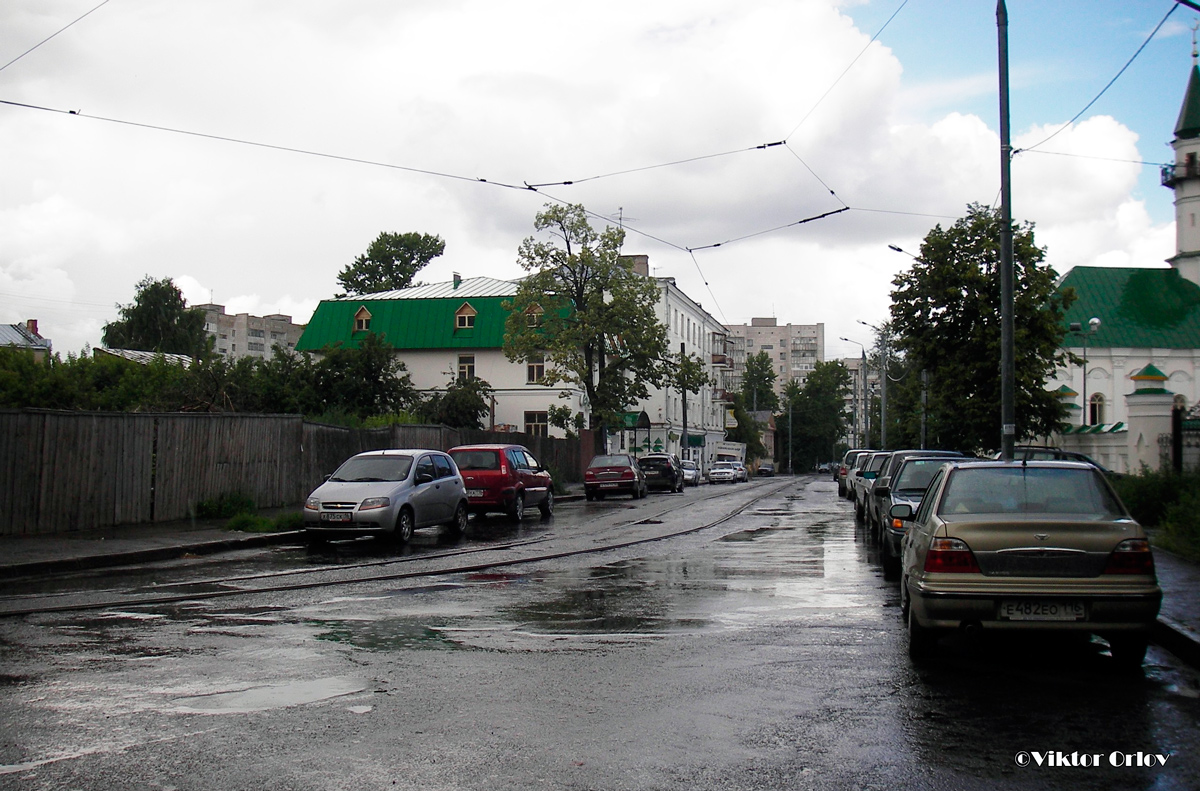 Казань — Закрытые трамвайные линии