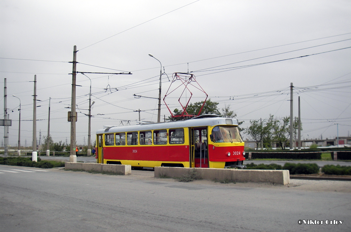 Волгоград, Tatra T3SU № 3024