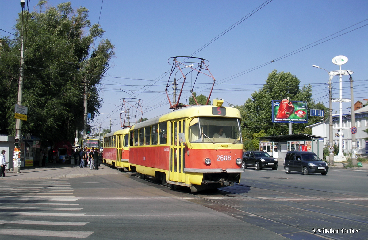 Волгоград, Tatra T3SU № 2688