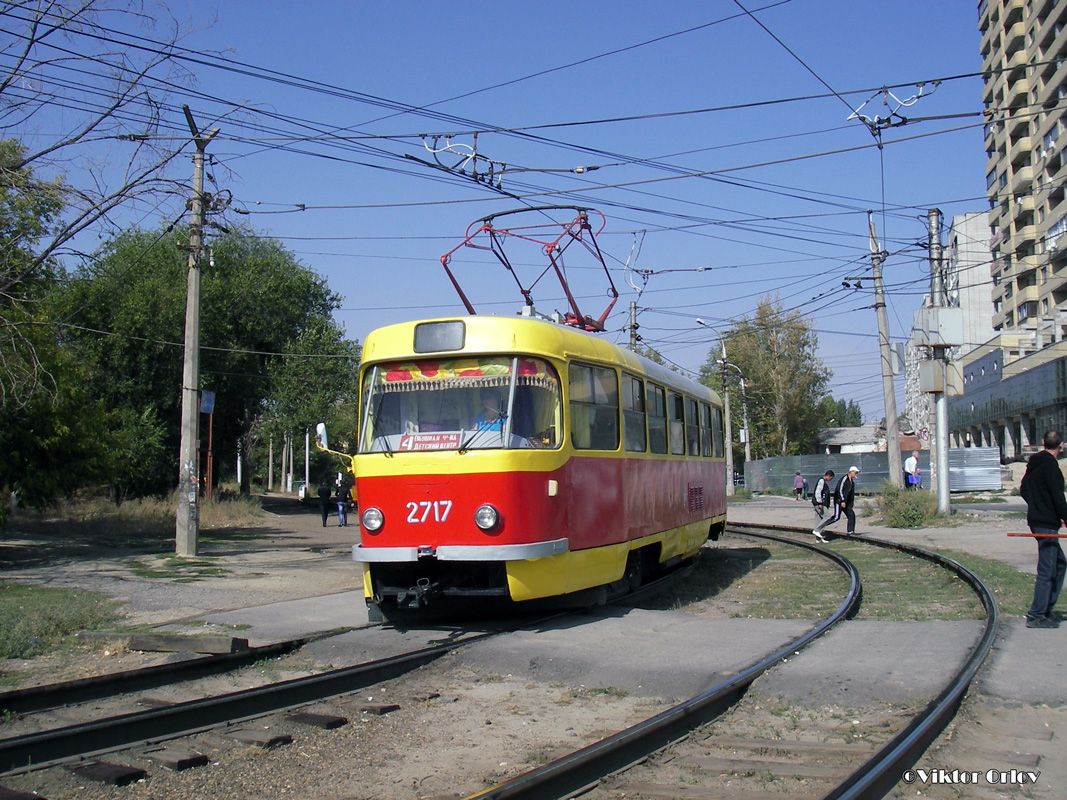 Волгоград, Tatra T3SU № 2717