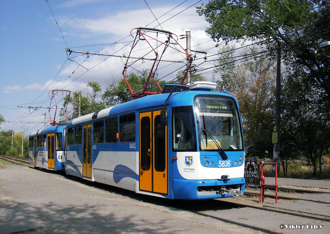 Волгоград, Tatra T3R.PV № 5836