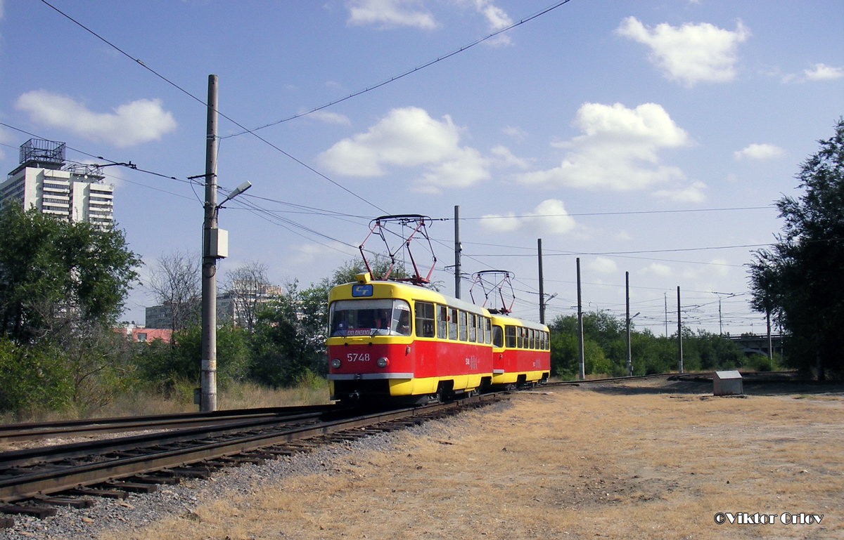 Волгоград, Tatra T3SU № 5748