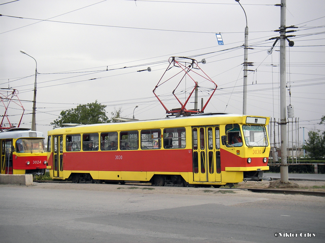 Волгоград, Tatra T3SU [ВЗСМ] № 3030