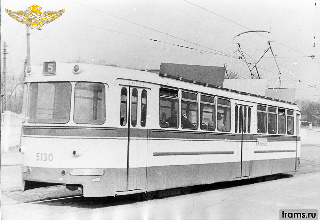 Санкт-Петербург, ЛМ-57 № 5130; Санкт-Петербург — Исторические фотографии трамваев