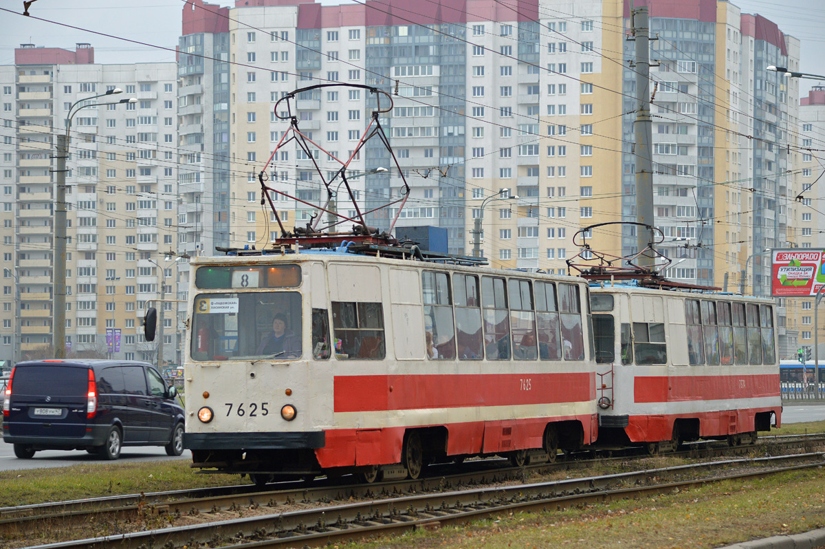 Санкт-Петербург, ЛМ-68М № 7625