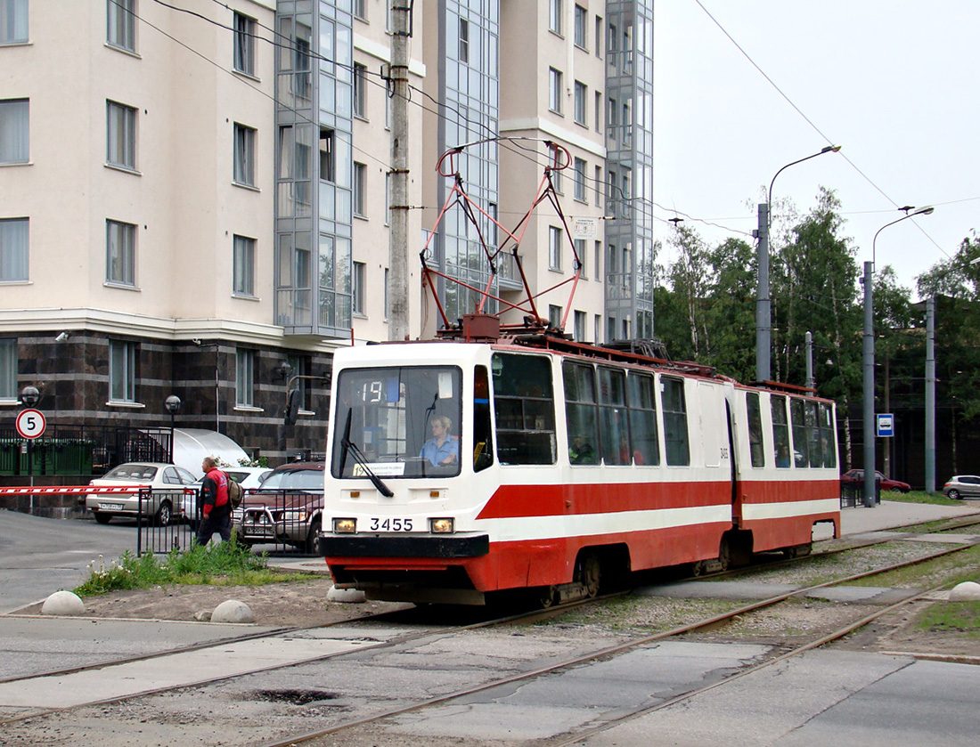 Санкт-Петербург, ЛВС-86К-М № 3455