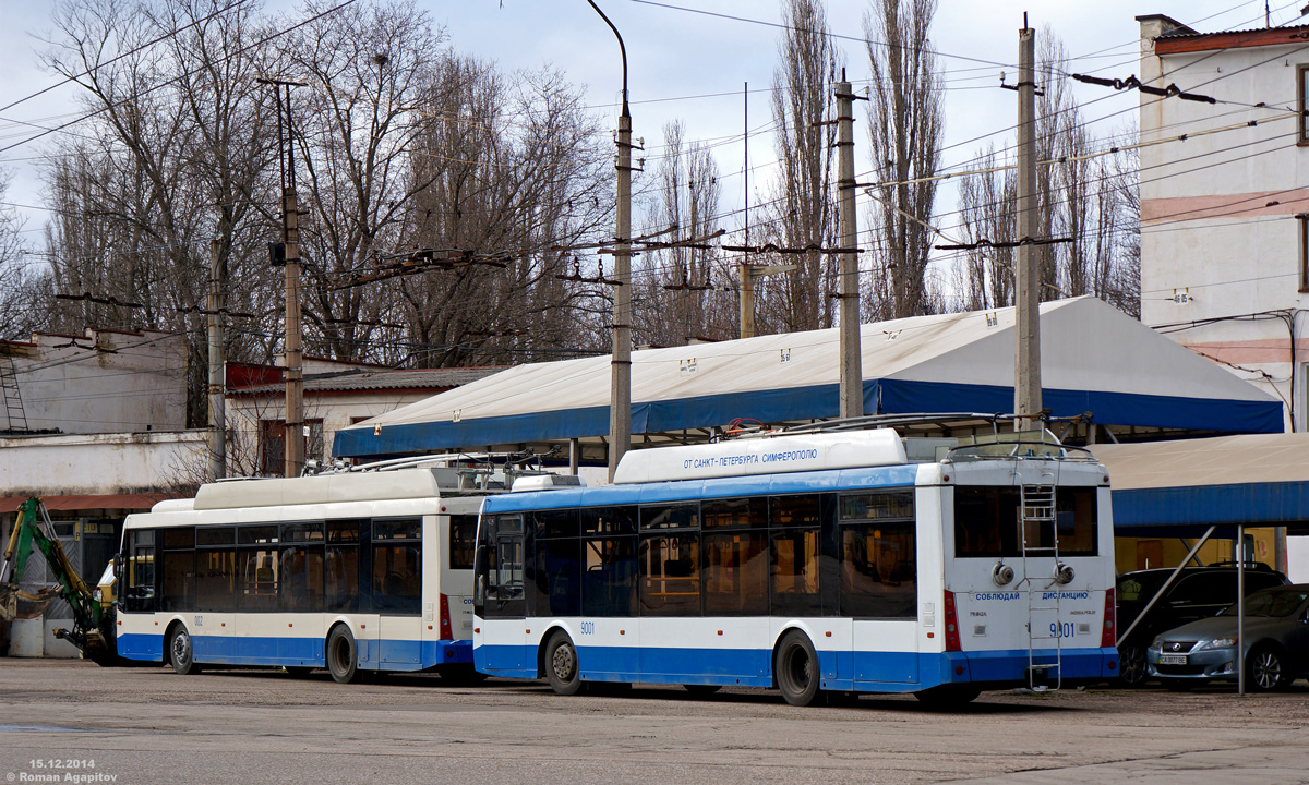 Крымский троллейбус, Тролза-5265.00 "Мегаполис" № 9001