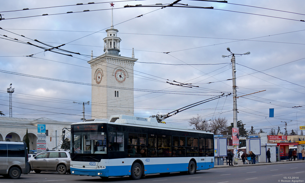 Крымский троллейбус, Богдан Т70110 № 4323