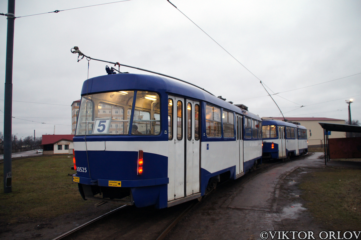 Рига, Tatra T3A № 30525