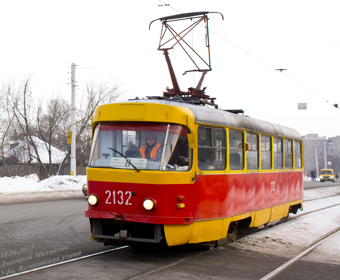 Уфа, Tatra T3R.P № 2132