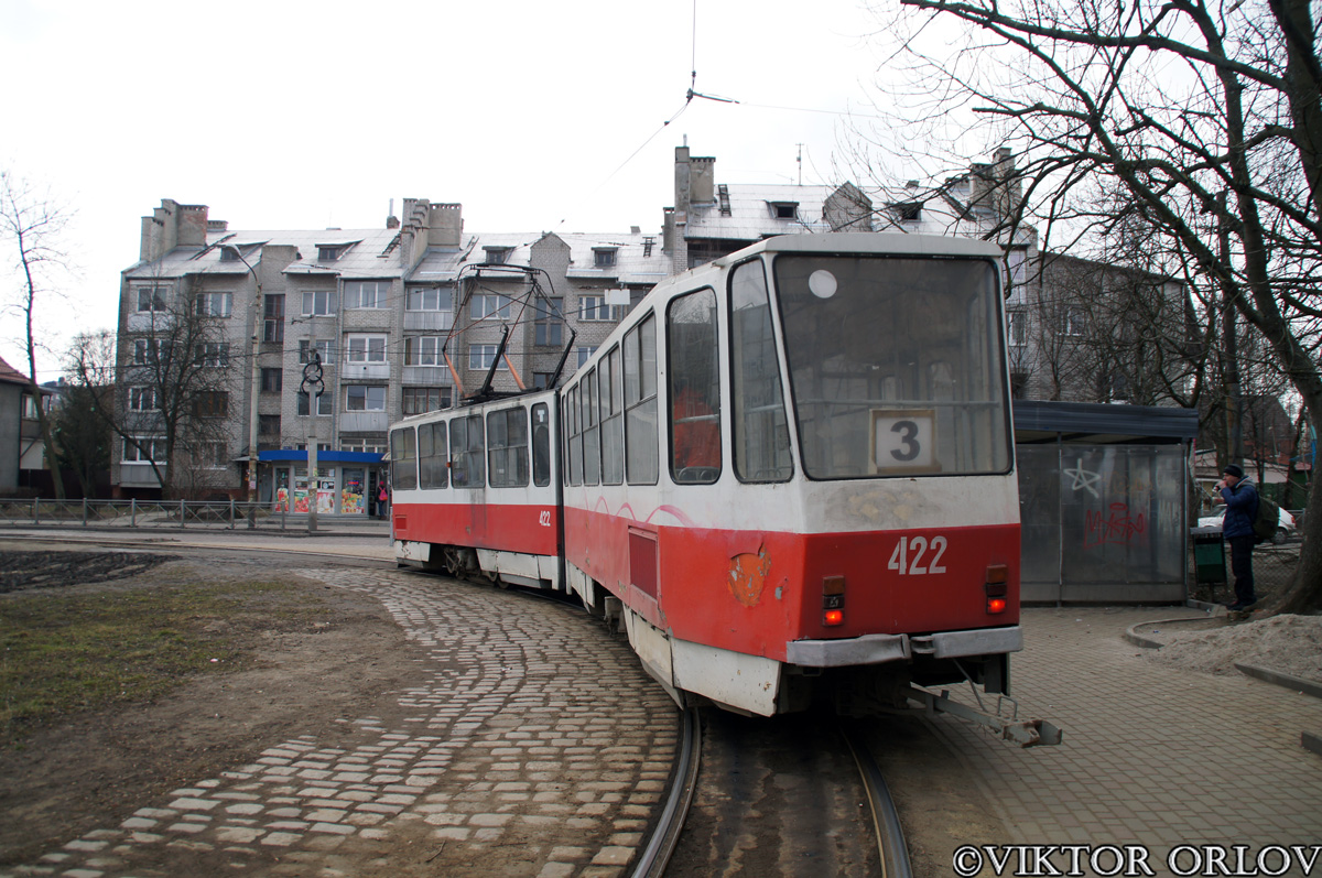 Калининград, Tatra KT4SU № 422