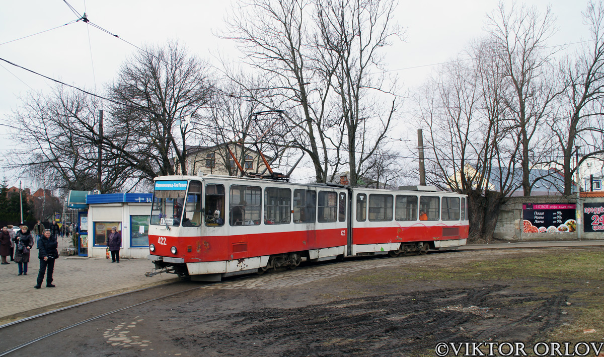 Калининград, Tatra KT4SU № 422