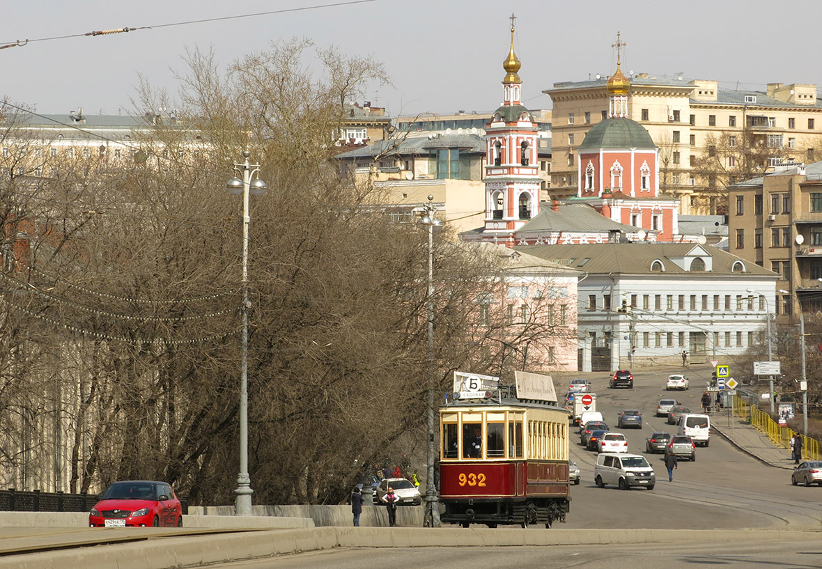 Москва, БФ № 932; Москва — Парад в честь 115-летия Московского трамвая
