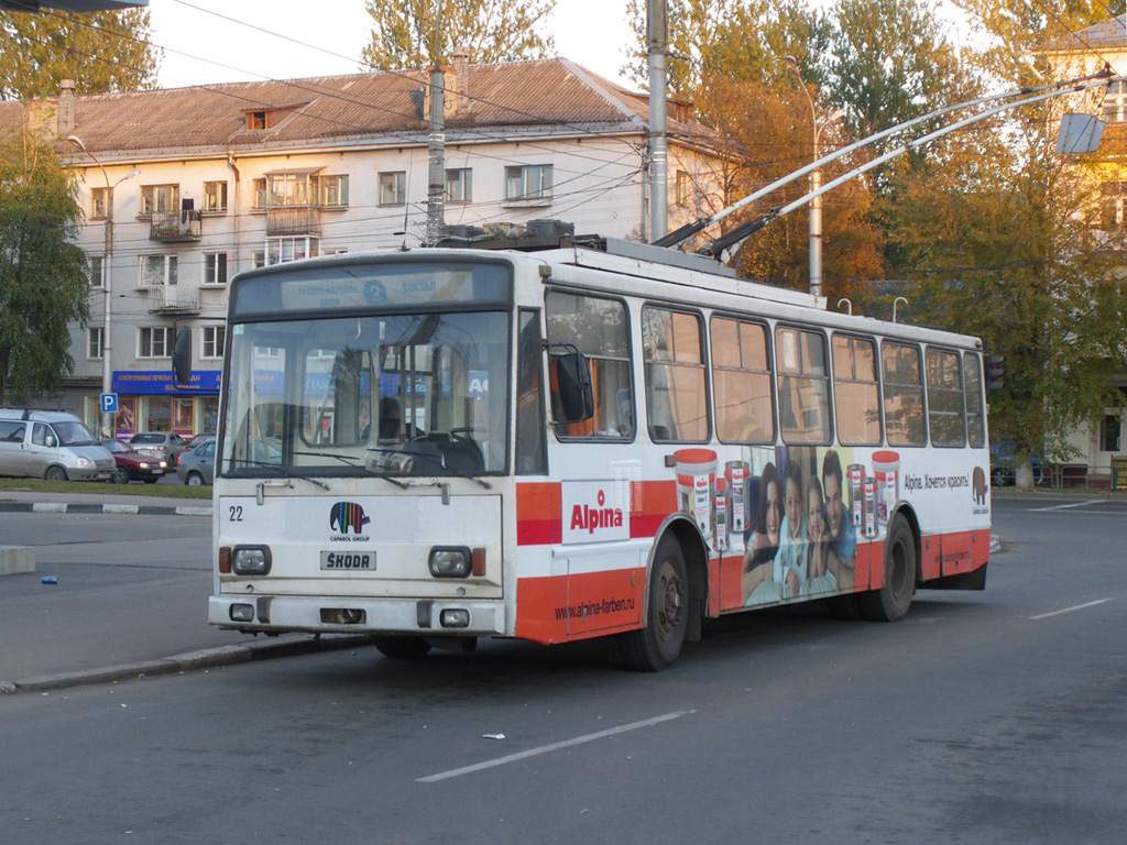Великий Новгород, Škoda 14TrM № 22