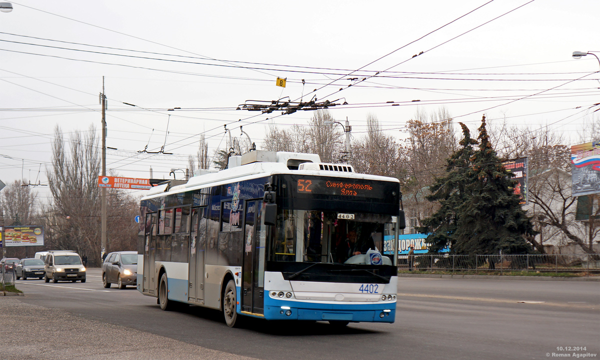 Крымский троллейбус, Богдан Т70115 № 4402