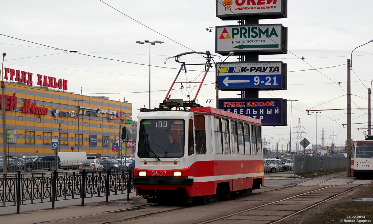 Санкт-Петербург, ЛМ-99К / 71-134К № 0437