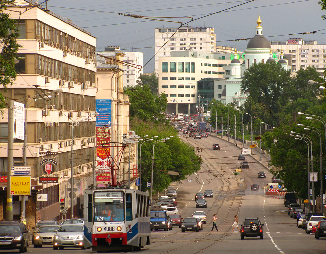 Москва, 71-608К № 4088; Москва — Трамвайные линии