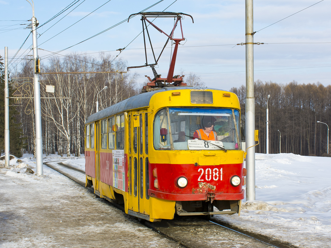 Уфа, Tatra T3SU № 2081