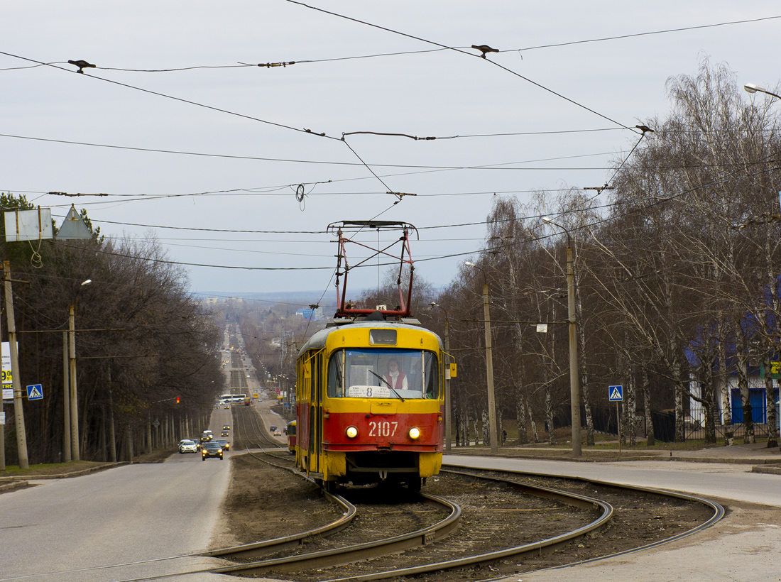 Уфа, Tatra T3SU № 2107; Уфа — Трамвайные линии