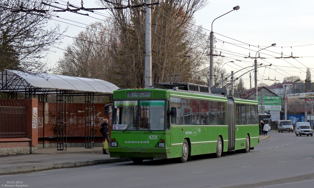 Крымский троллейбус, Киев-12.03 № 4201