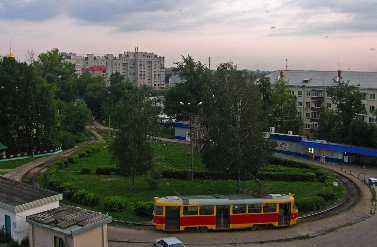 Орёл, Tatra T3SU № 037; Орёл — Трамвайные и троллейбусные линии и конечные