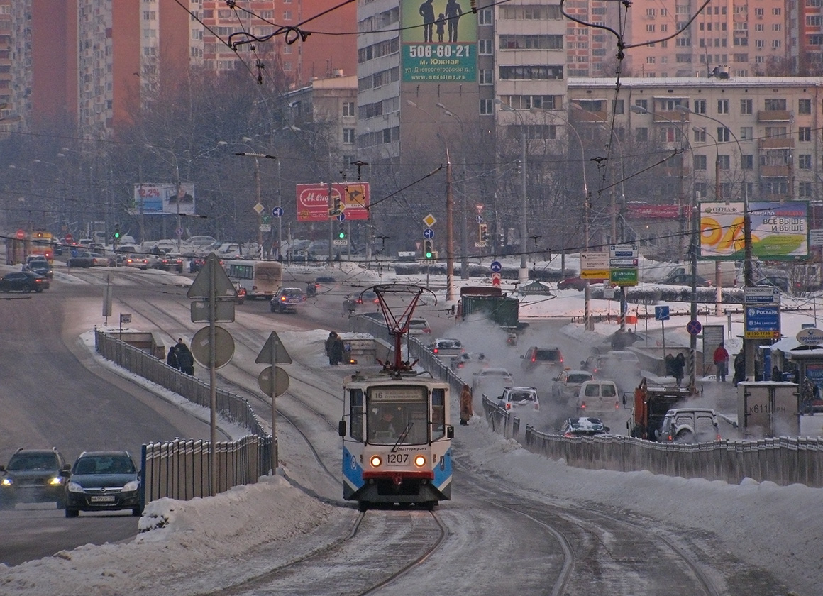 Москва, 71-608КМ № 1207; Москва — Трамвайные линии