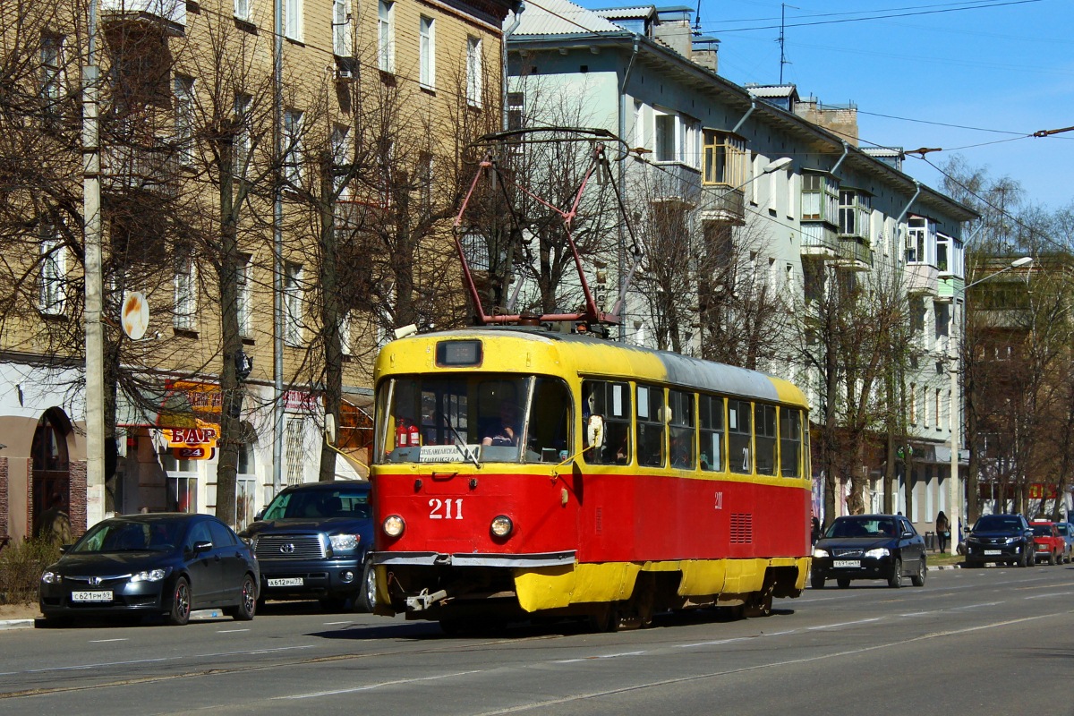 Тверь, Tatra T3SU № 211