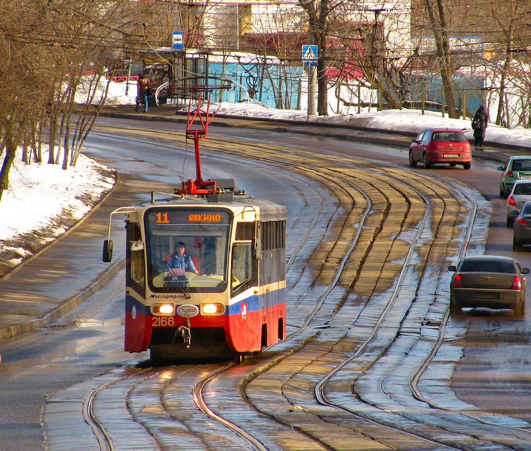 Москва, 71-619А № 2166; Москва — Трамвайные линии
