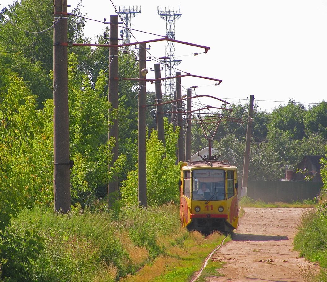 Ногинск, 71-608КМ № 11; Ногинск — Трамвайные линии